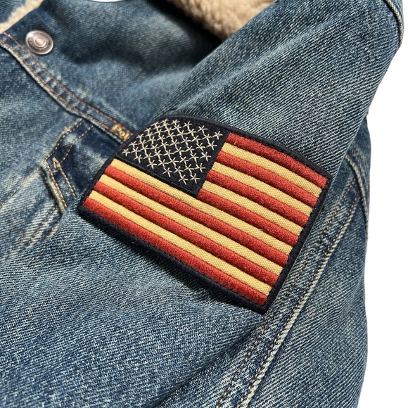 POLO RALPH LAUREN Mens Trucker Jacket Fleece Lined Size XL, XXL - Picture 4 of 12